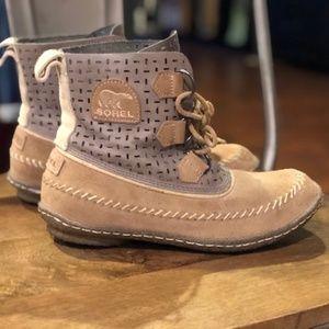 SOREL Joplin Perforated Leather and Suede
